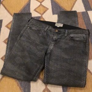 Current/Elliot mesh print ankle skinny, size 29